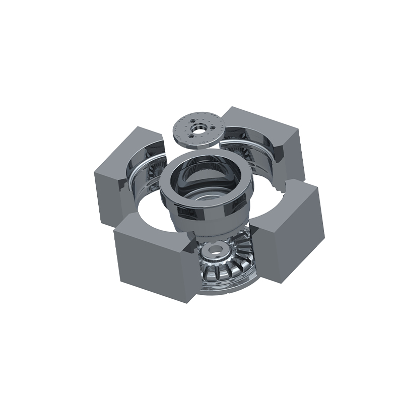 Pyörännapa ilmajäähdytteinen matalapainemuotti